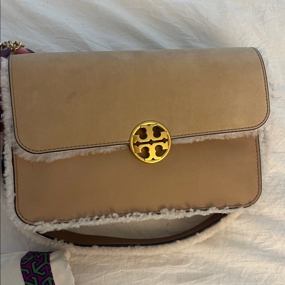 TORY BURCH FUR BAG WITH CHAIN - Picture 5 of 7